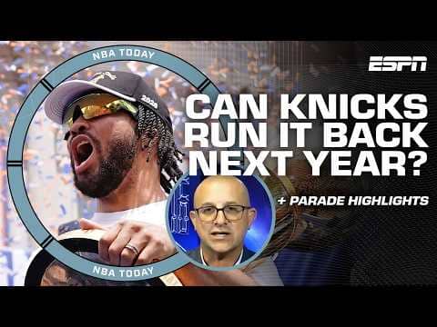 Knicks' championship parade was a SUCCESS 𤩠Doubts New York can RUN IT BACK? š¤ | NBA Today