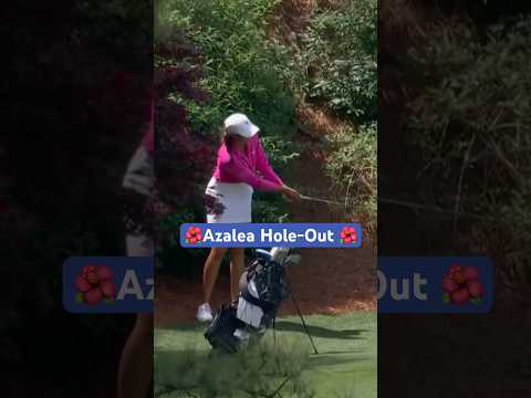 What a SHOT at Augusta 🌺