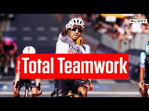 This Was A Teamwork Clinic At The Giro d'Italia 2026 Stage 4