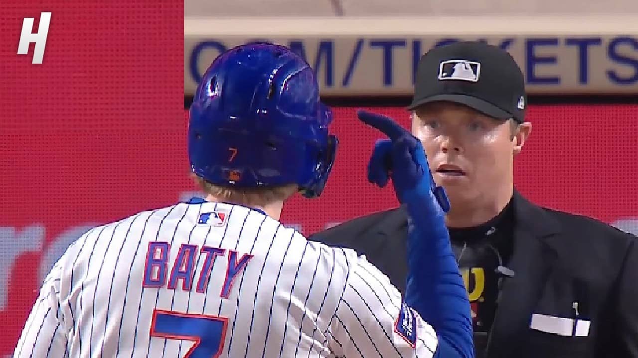 Mets LOSE an ABS challenge Brett Baty never called for 😳
