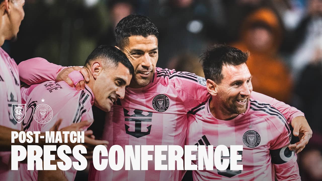 Real Salt Lake vs Inter Miami CF | Post-Match Press Conference