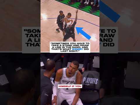 UD on Wemby's ejection in Game 4 🗣️