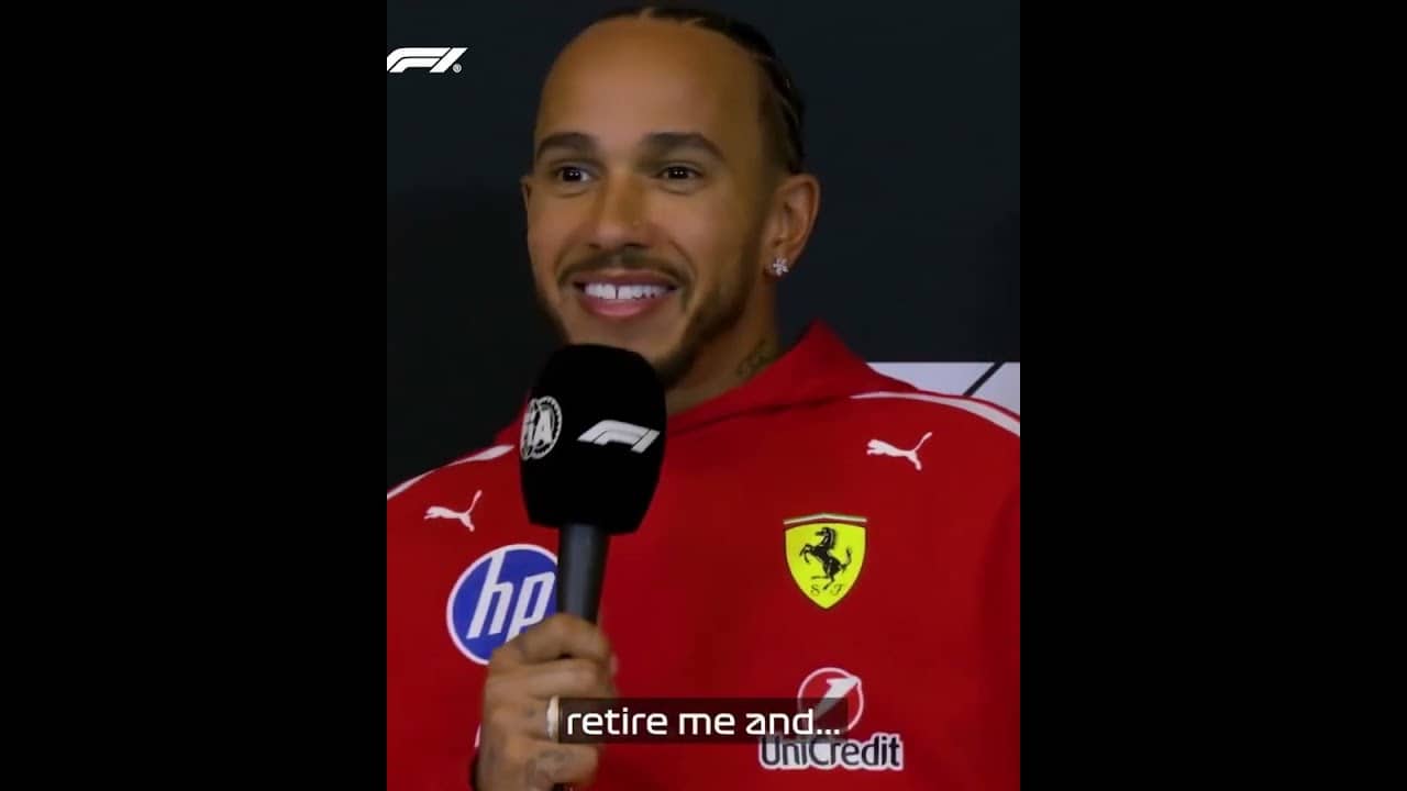 Lewis says "there's a lot of people trying to retire me" 👀