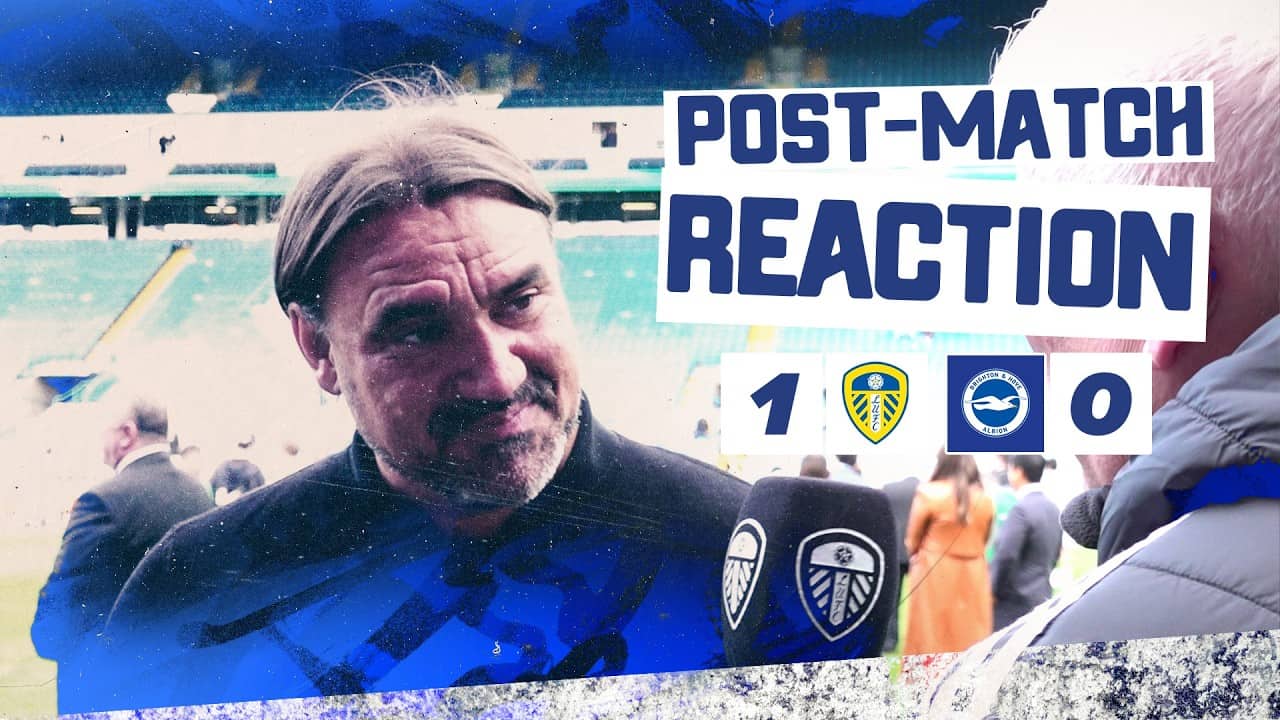"It's the perfect finish" | Daniel Farke reaction | Leeds United 1-0 Brighton and Hove Albion