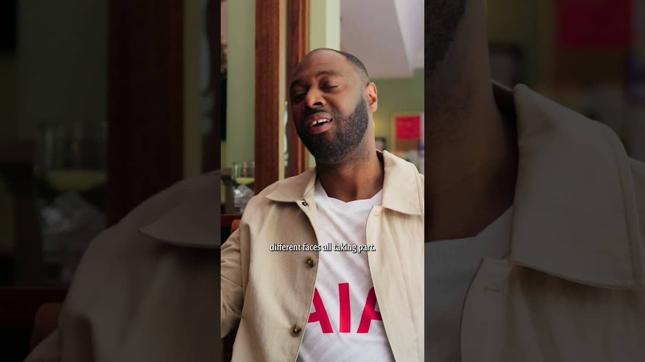 Made in Tottenham ๐กOn set with Ledley King and Viddal Riley