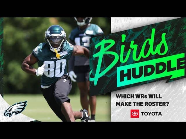 What will Eagles WR depth look like in 2026? | Birds Huddle