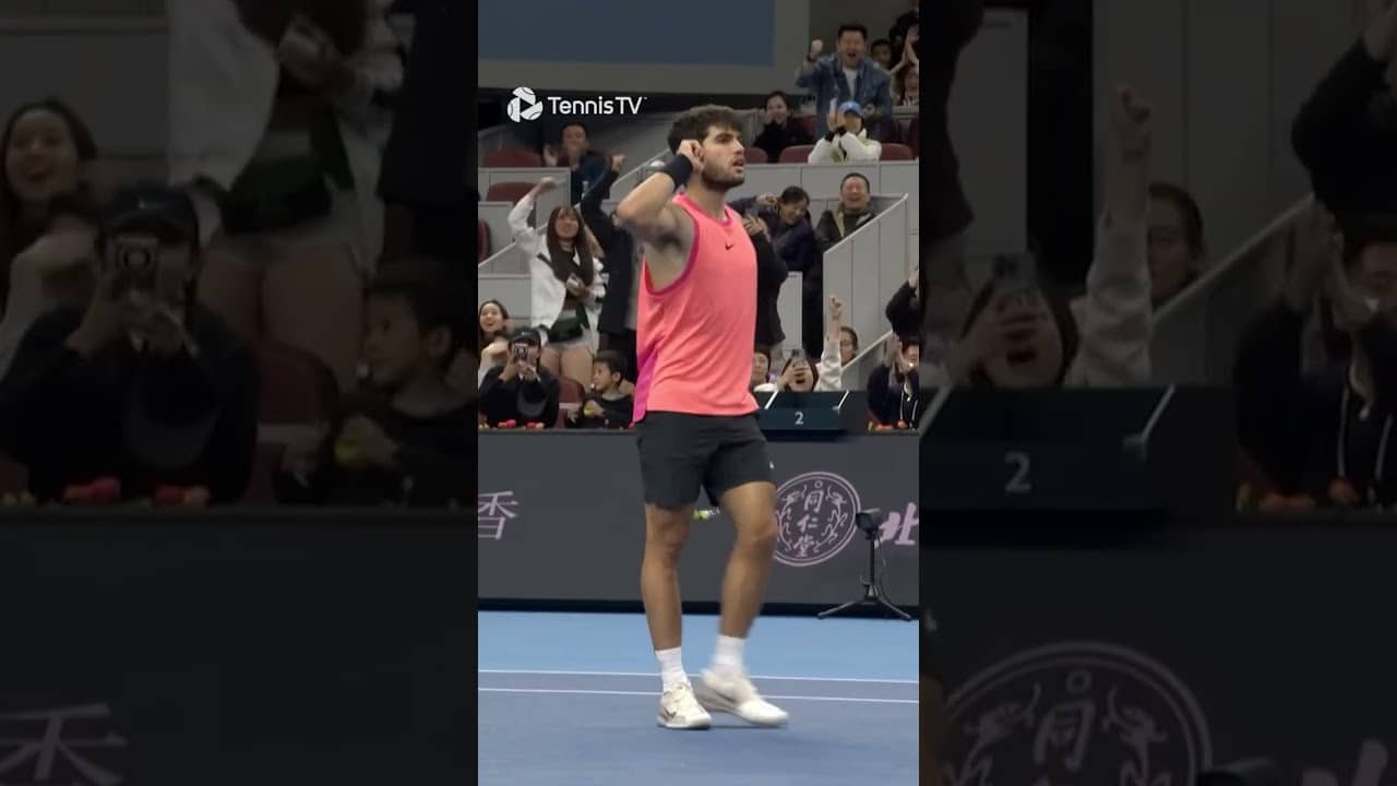 Alcaraz Volleys Are A Thing Of Beauty π«