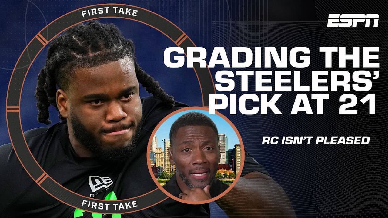 Ryan Clark is NOT TOO PLEASED with his Pittsburgh Steelers' pick at No. 21 š³ | First Take