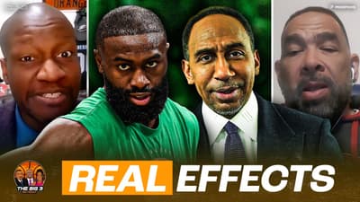 What Are the REAL Effects of Jaylen Brown vs Stephen A. Smith? | The Big 3 NBA Podcast