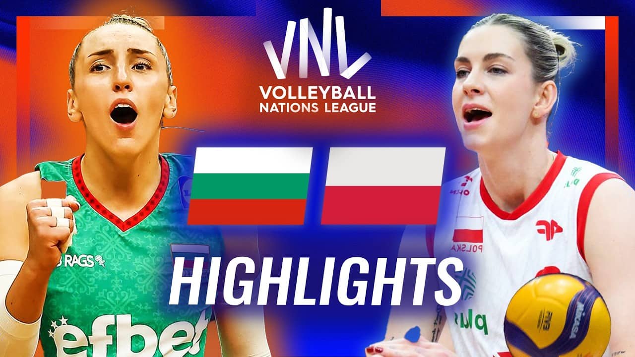 Bulgaria π§π¬ vs. Poland π΅π± - Highlights | Week 2 | Women's VNL 2026