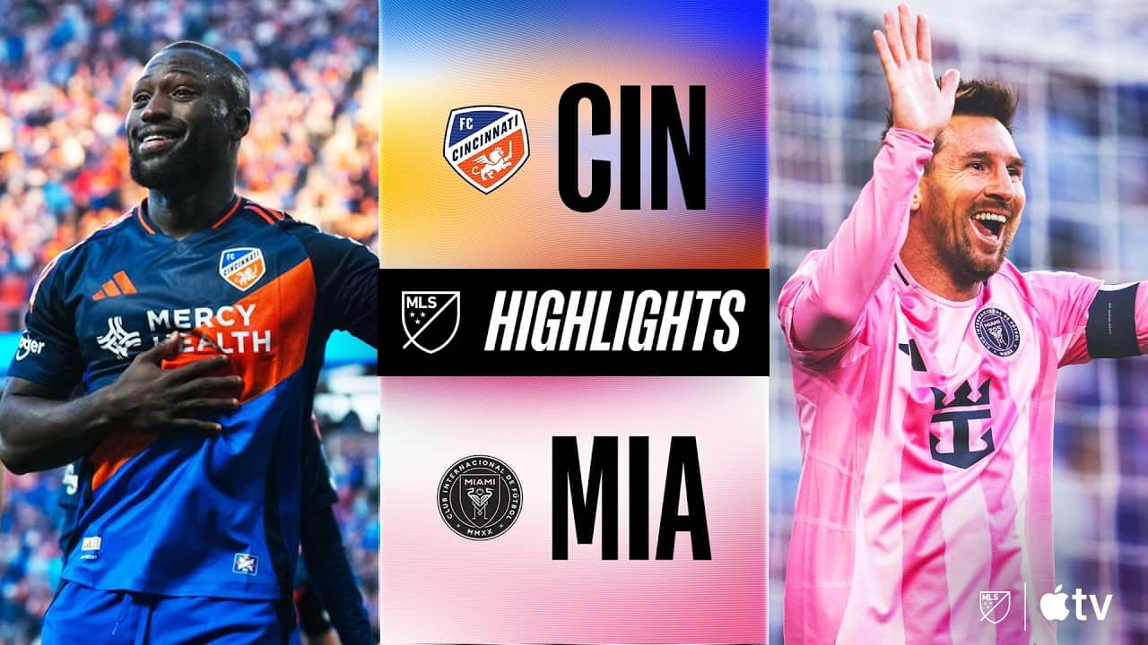 FC Cincinnati vs. Inter Miami CF | Full Match Highlights | 8-Goal Battle in Cincinnati!