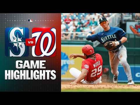 Mariners vs. Nationals Game Highlights (6/14/26) | MLB Highlights