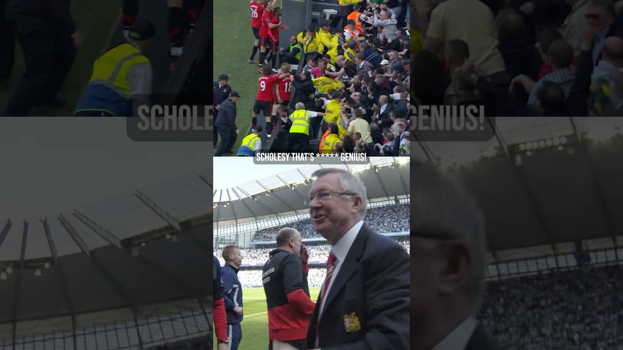 Paul Scholes’s ICONIC Manchester Derby Moment ❤️🔥