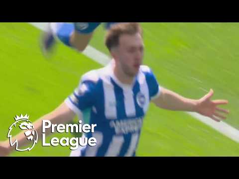 Jack Hinshelwood's soaring header puts Brighton ahead in first minute | Premier League | NBC Sports