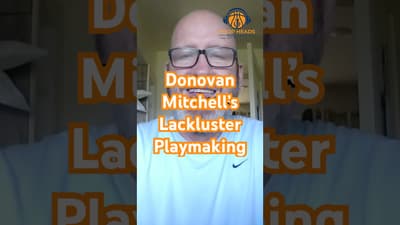 Donovan Mitchell's Lackluster Playmaking #podcast #nba