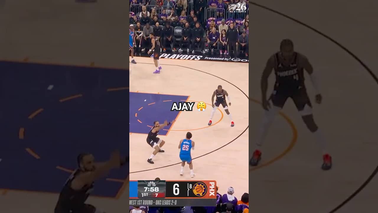 Ajay's cookin' ♨️ #okcthunder