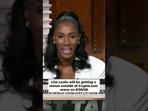 Lisa Leslie will be getting a statue outside the arena she played her whole professional career in š