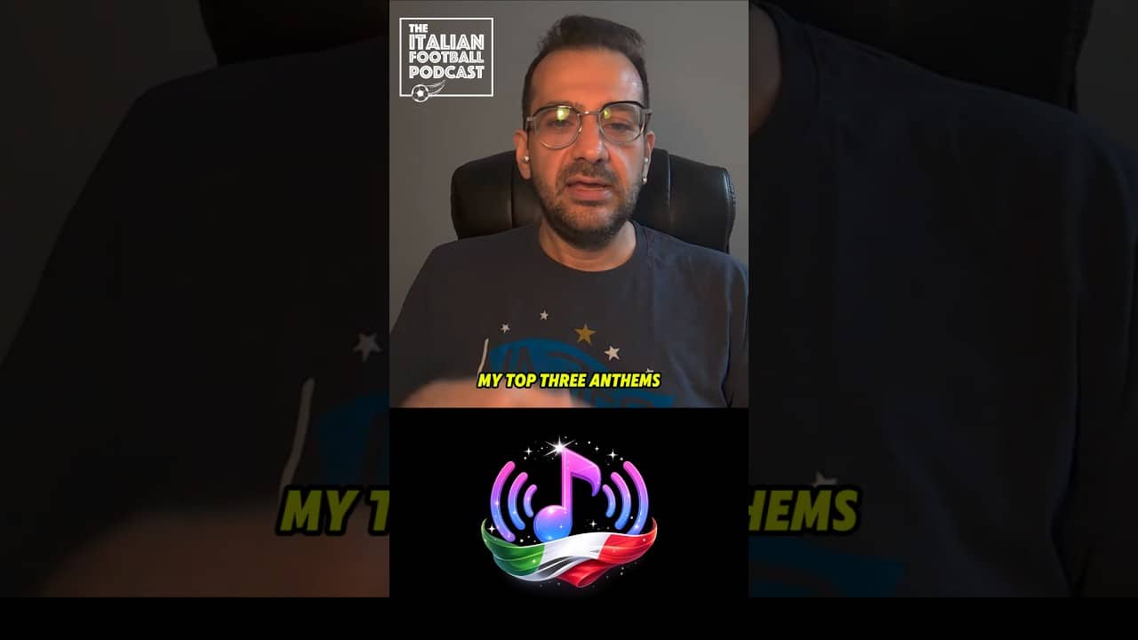 Which are the top 3 best Club hymns in Italian football? π΅ #shorts #seriea