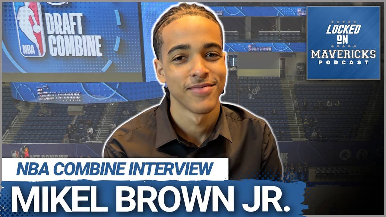 Mikel Brown Jr. FULL 2026 NBA Draft Combine Interview | Dallas Mavericks Draft Target?
