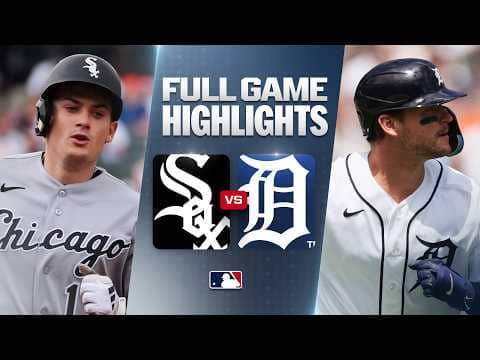 WHITE SOX vs. TIGERS Full Game Highlights (6/20/26) | MLB Highlights