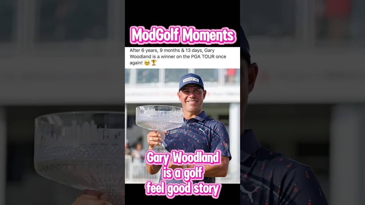 We love feel good golf stories and Gary Woodland is definitely a wonderful one! 💕⛳️💕