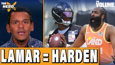 Why Lamar Jackson = James Harden + Texas CFB coaches FIGHT | THE HERD NFL