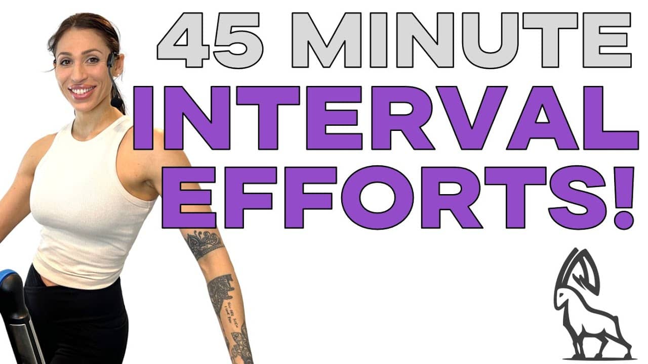 Speed & Endurance Intervals | 45-Min Treadmill Run (Follow Along)
