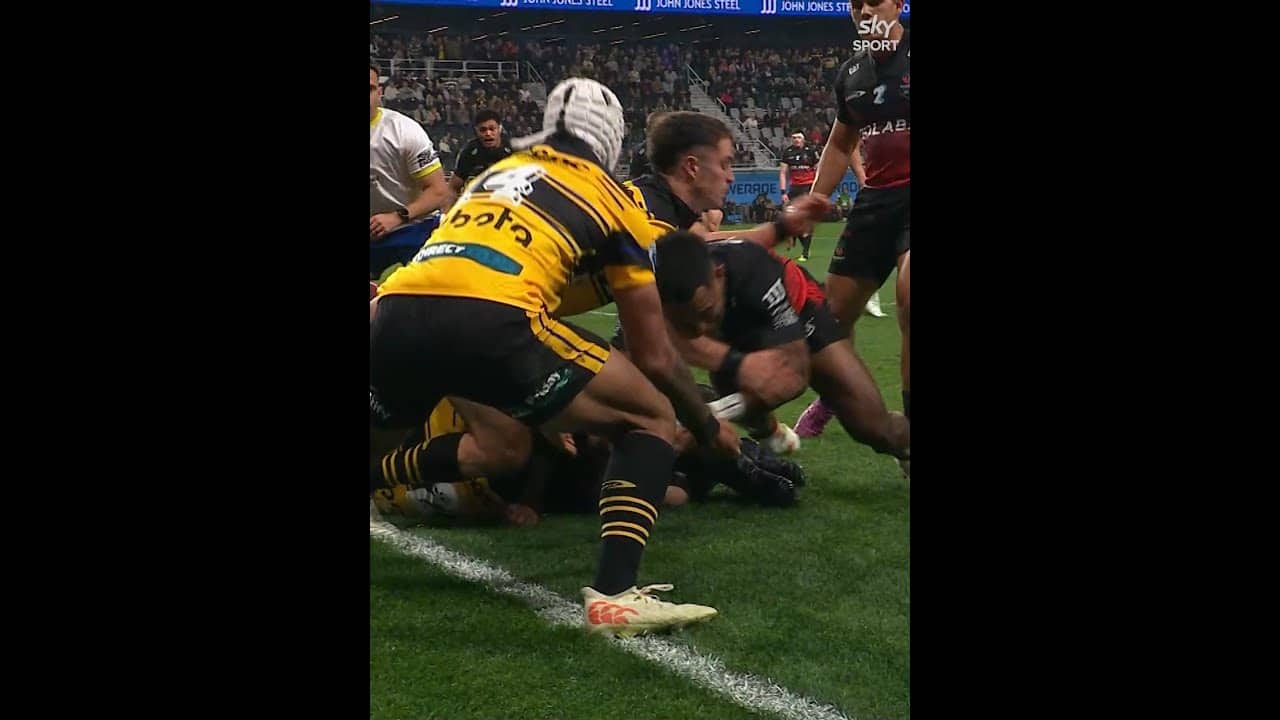 Sevu Reece touches the chalk 🔥 #SuperRugbyPacific #SkySportNZ