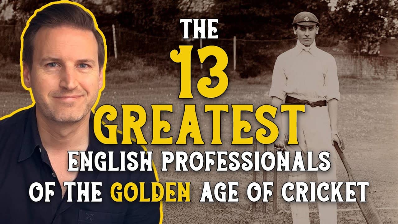 Who's The Greatest? The English Professionals of the Golden Age of Cricket #history