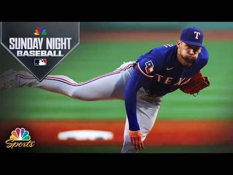 Texas Rangers' pitching can keep them alive in American League | Sunday Night Baseball | MLB on NBC