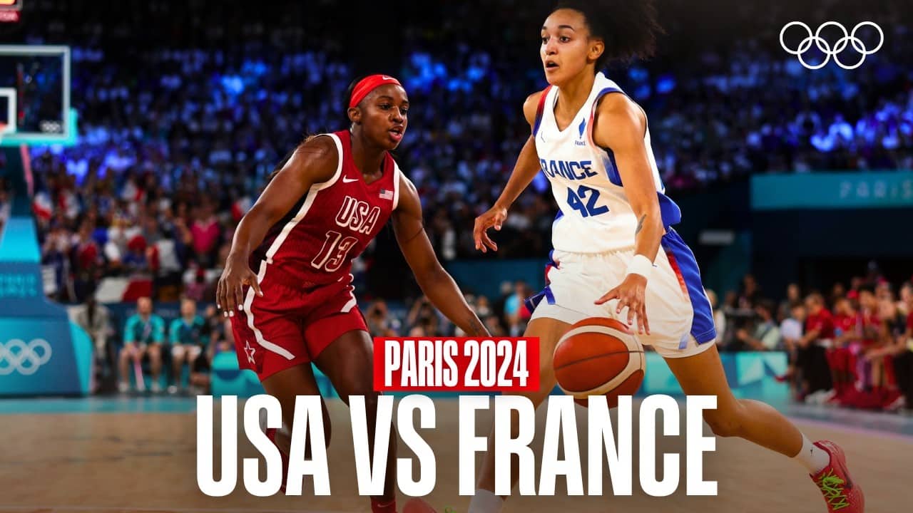 8th Gold in a Row!๐ฅ๐บ๐ธ USA vs France | Women's Basketball at Paris 2024