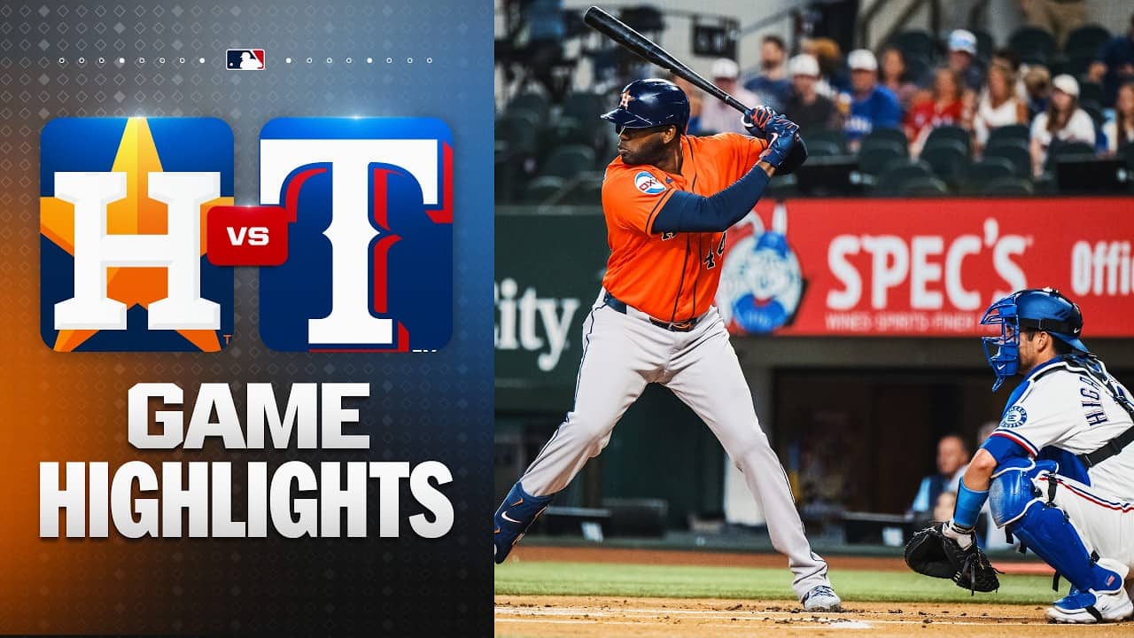 Astros vs. Rangers Game Highlights (5/28/26) | MLB Highlights