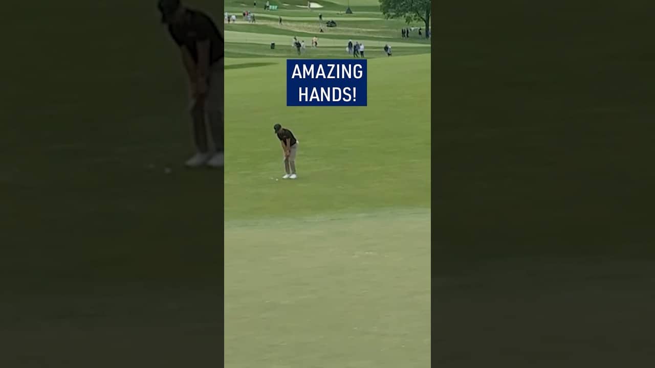 BRILLIANT work from off the green! 🔥