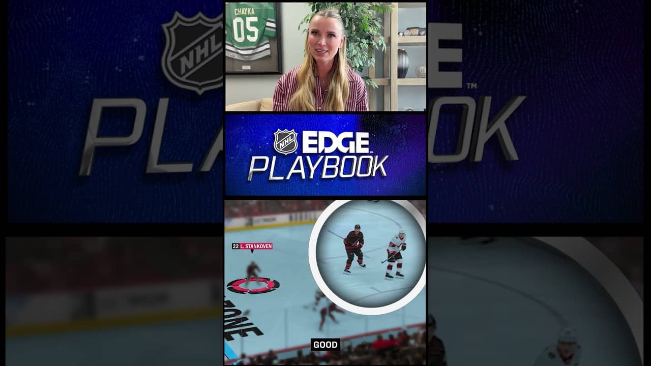 NHL EDGE: Stankoven powers Canes with high-energy puck pursuit