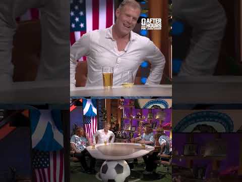 When you walk into the After Hours studio, and everyone is Alexi Lalas