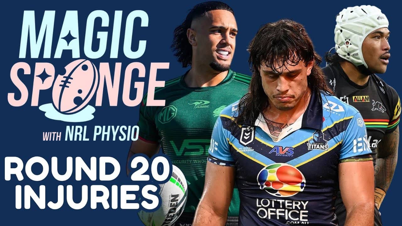 The Magic Sponge Podcast - NRL Round 20 injuries + how good is it not owning Dylan Edwards