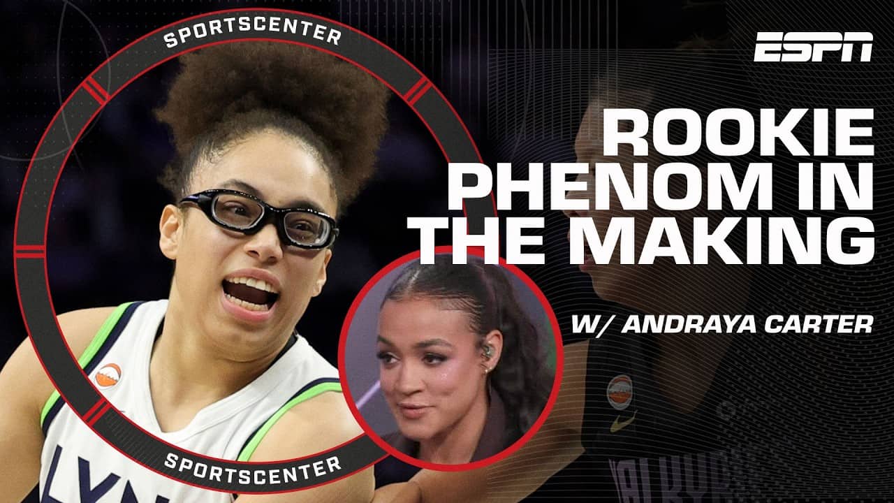 Olivia Miles is 'SO GREAT, SO FAST' for the RED-HOT Minnesota Lynx π - Andraya Carter | SportsCenter