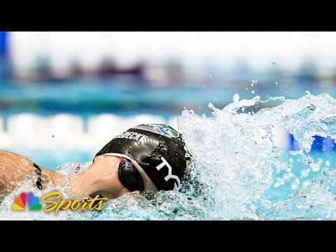 Katie Ledecky glides to sub-four-minute women's 400m free win in Indy | NBC Sports
