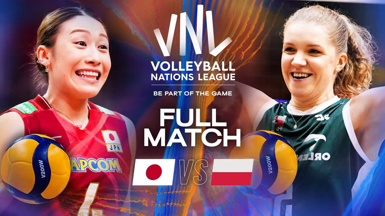 Japan π―π΅ vs. Poland π΅π± | VNL 2025 - Full Match | Week 3