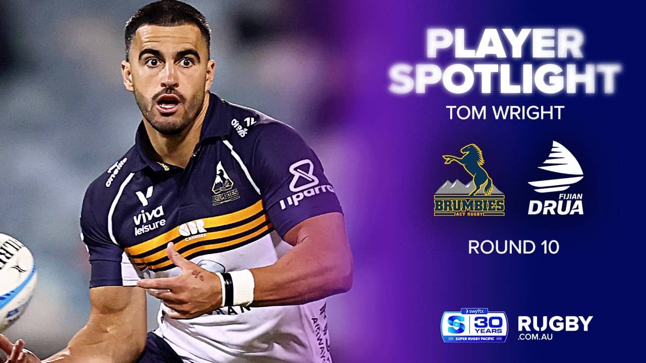 He's Back! π₯ | Tom Wright impresses in injury return against Fijian Drua | Highlights