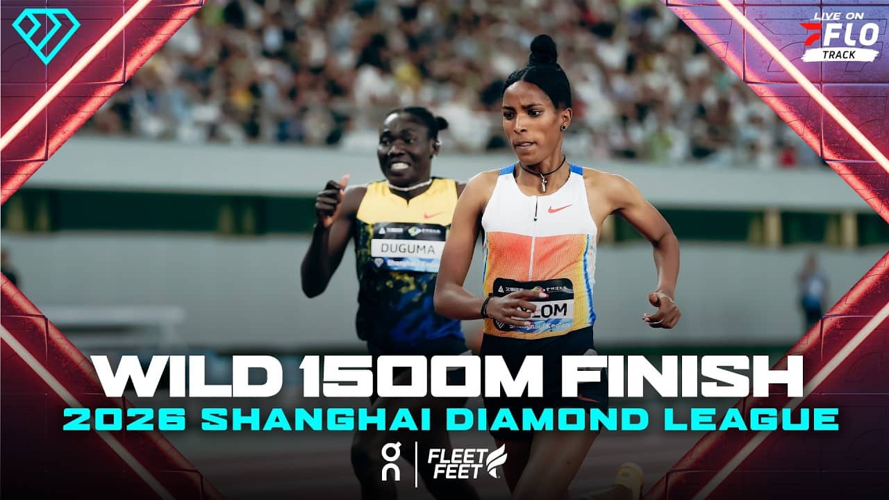 Ethiopia's Haylom and Duguma 1500m Battle to the Line | 2026 Shanghai Diamond League Race Video