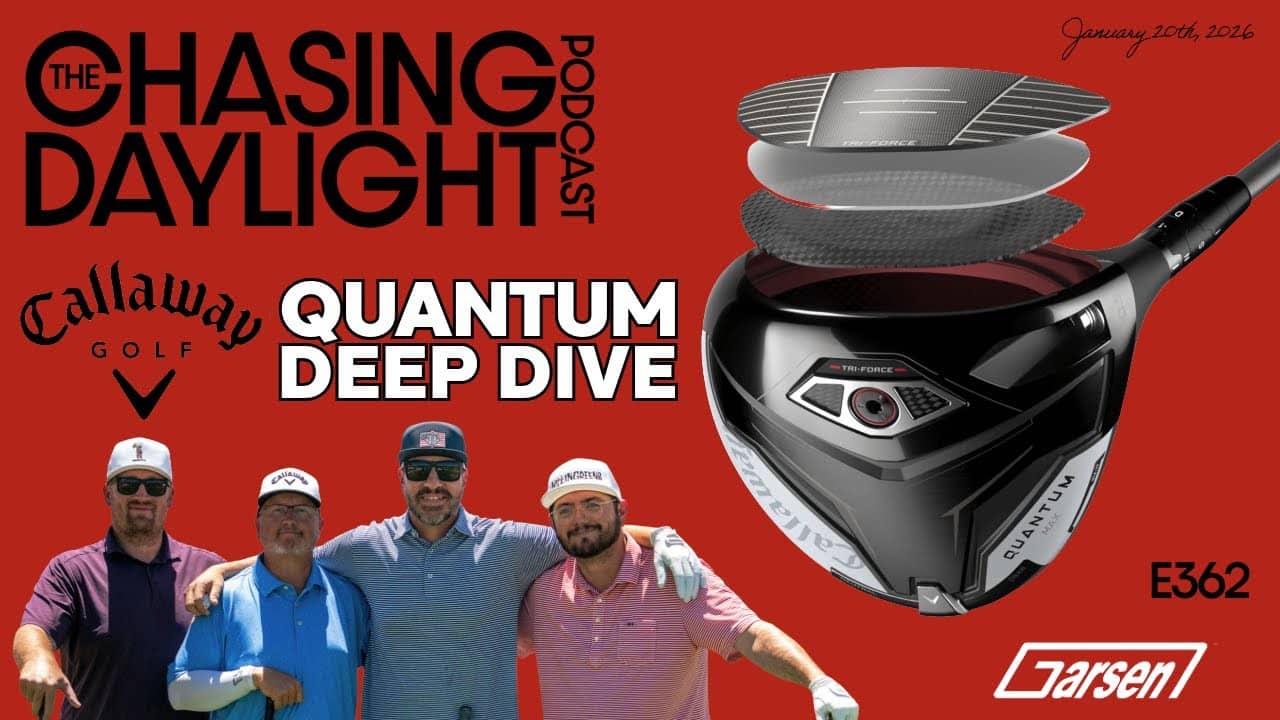Callaway Quantum Deep Dive, Matt’s Cyborg Knee, and Bryson’s LIV Contract