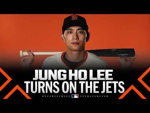 JUNG HOO LEE HITS HIS FIRST MLB INSIDE-THE-PARK HOME RUN! | MLB Highlights