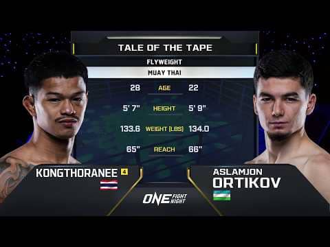 OVERWHELMING PACE 🥵 Aslamjon Ortikov vs. Kongthoranee | Muay Thai Full Fight With No Commentary 🔇