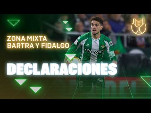 Zona Mixta de Bartra y Fidalgo tras el #RealBetisElche 🗣🎙 | Real BETIS Balompié