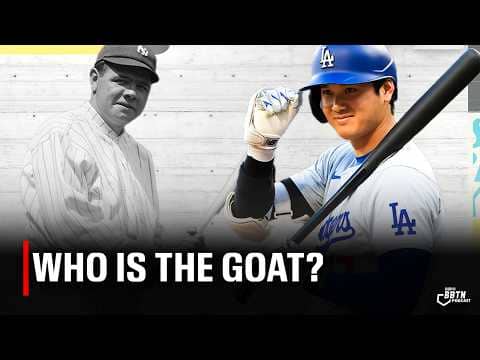 "The facts are suggesting that Shohei Ohtani is having the greatest season of all-time" š„ | BBTN Pod