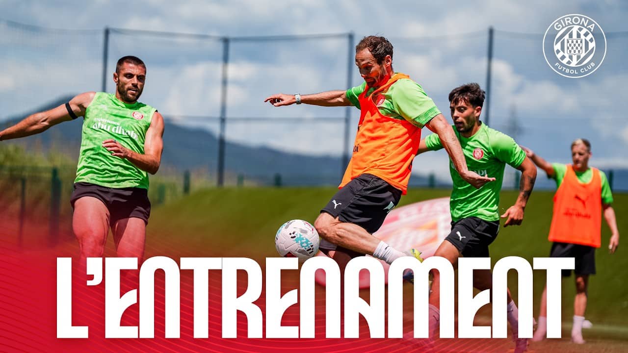 💪 L'ENTRENAMENT PREVI A L'ATLÉTICO DE MADRID 🆚 GIRONA FC | GIRONA FC