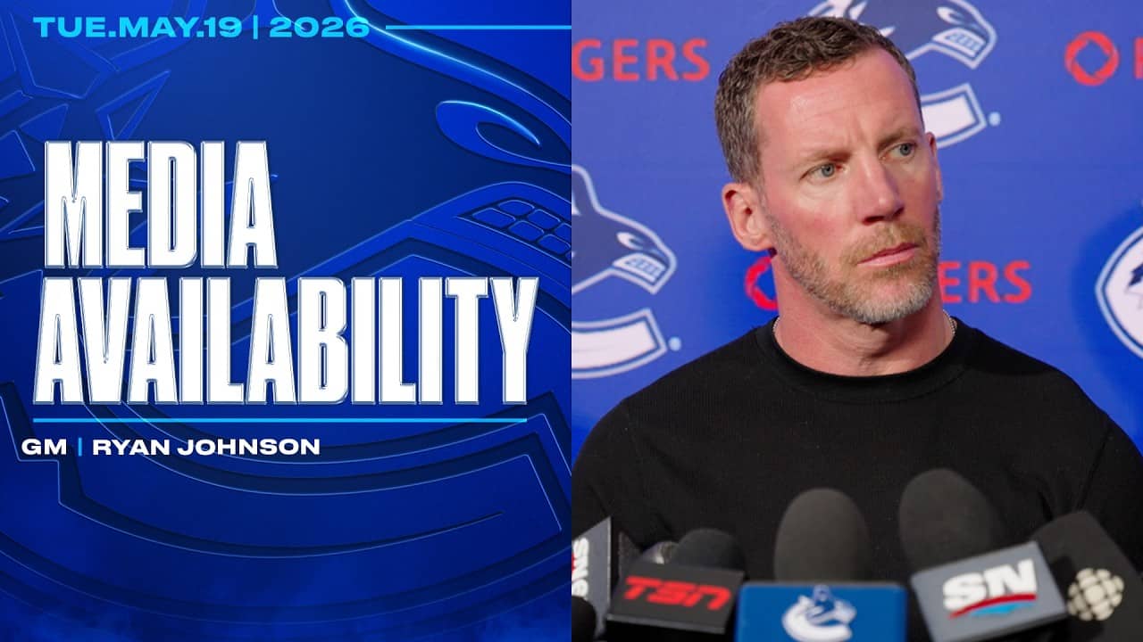 G.M. Ryan Johnson Media Availability following the departure of Head Coach Adam Foote (May 19, 2026)