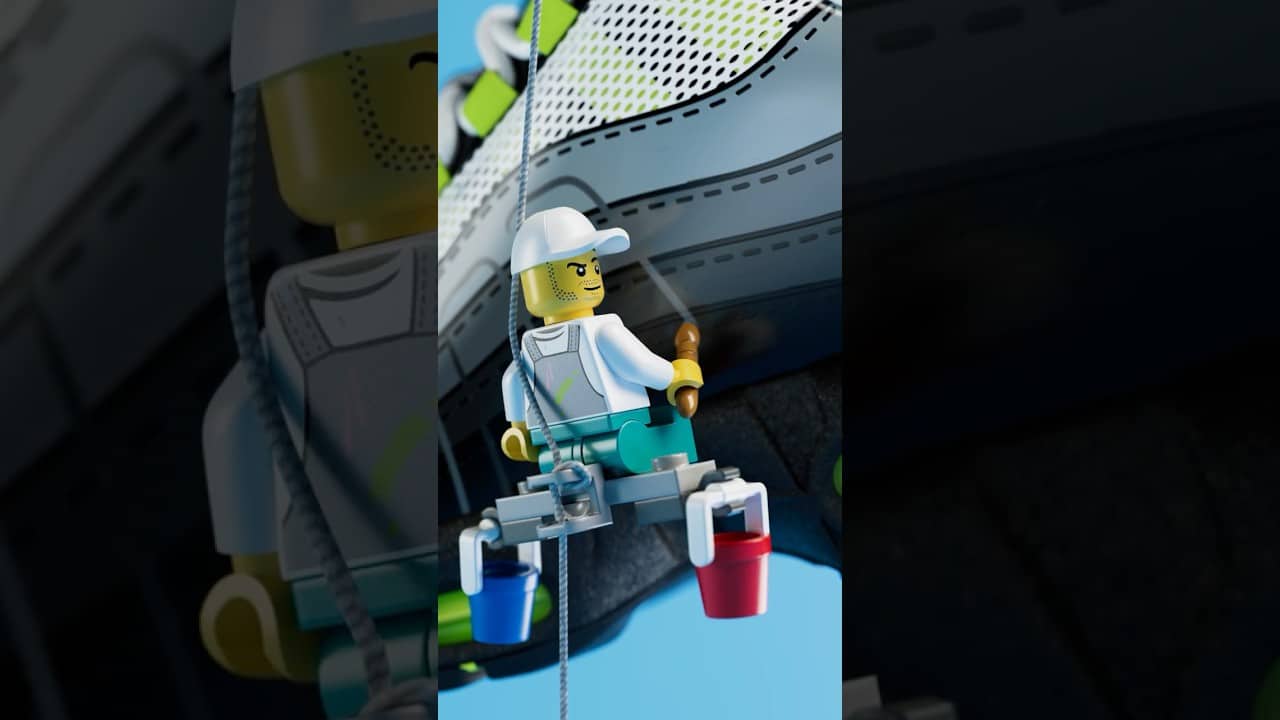 Oh no...LEGO® Minifigures snuck into the Nike Air Max lab again. 🫧😑 Available March 28 | Nike