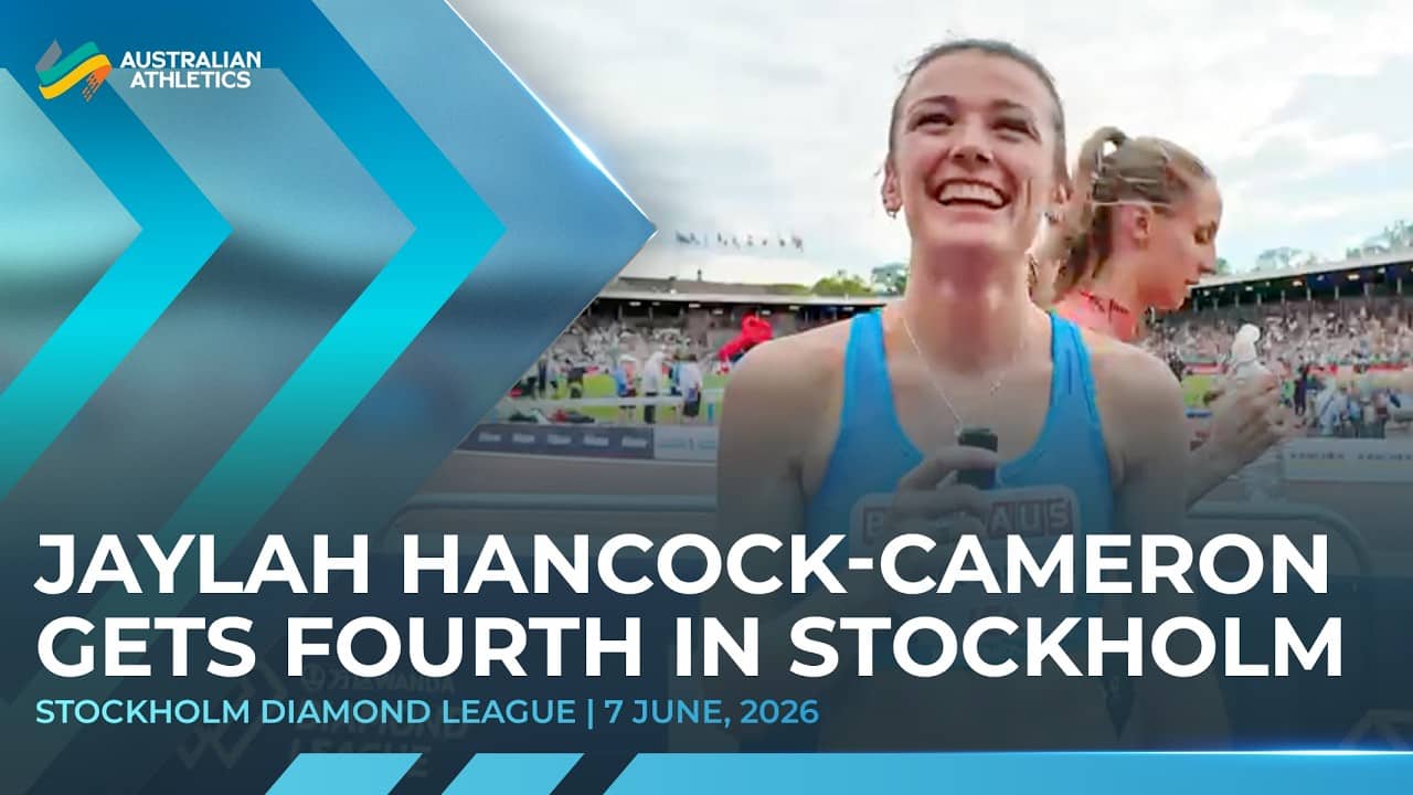 Jaylah Hancock-Cameron places fourth in Stockholm | 2026 Stockholm Diamond League